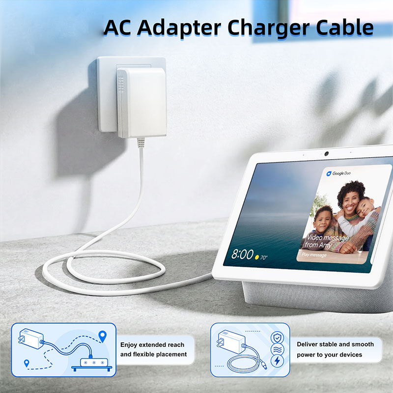 Adaptador de Alimentación de 2 - Google Speaker Nest Hub reseña y precio
